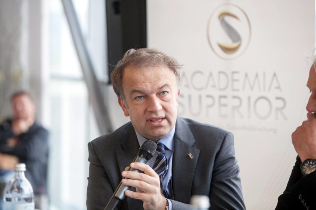 Meinhard Lukas at the FutureTalk