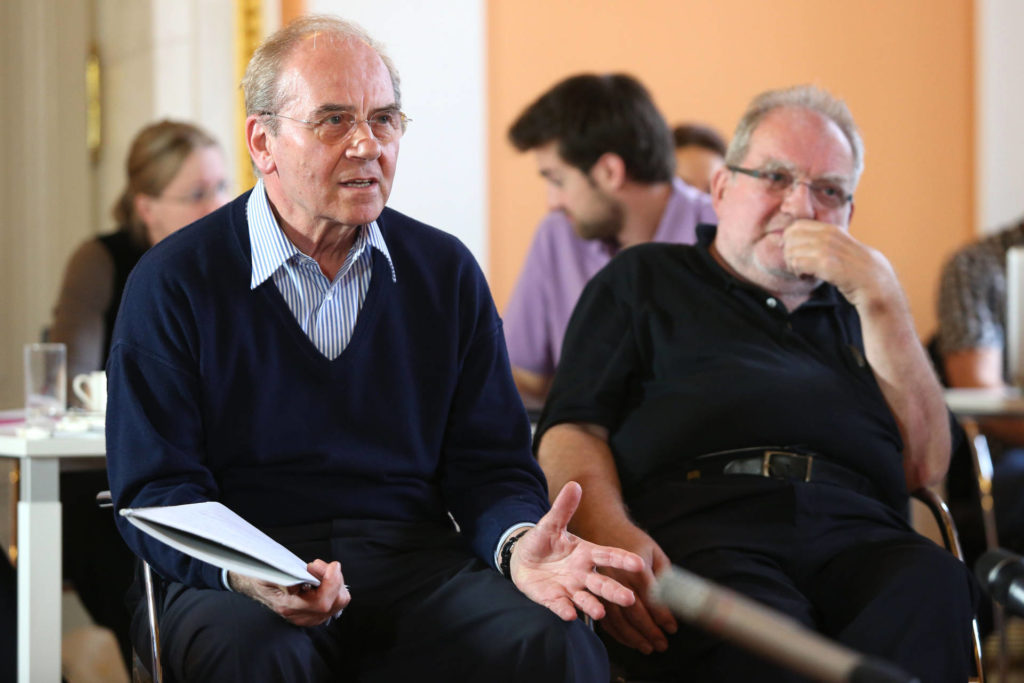 Erich Gornik beim Symposium 2014