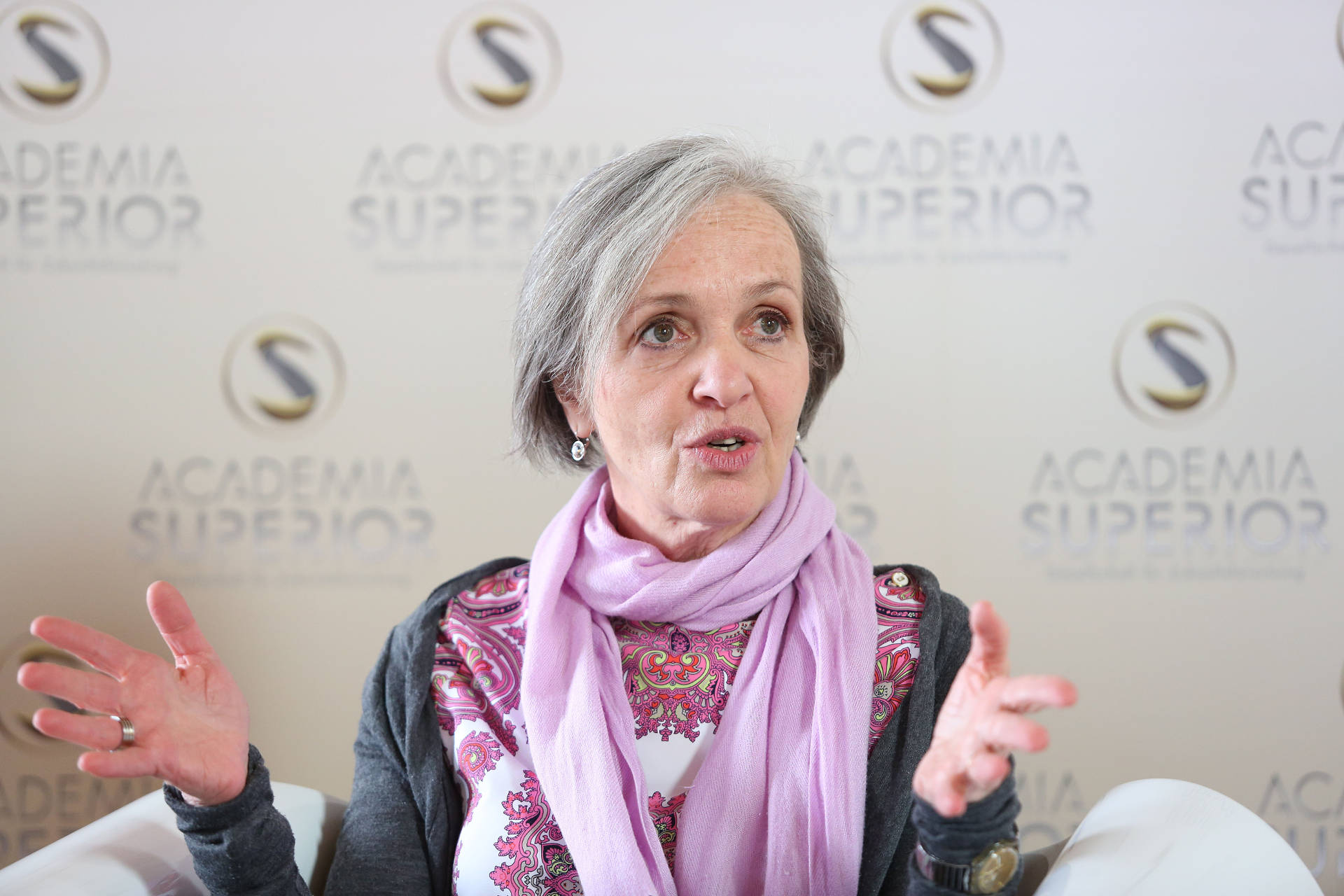Herta Steinkellner beim Symposium 2015